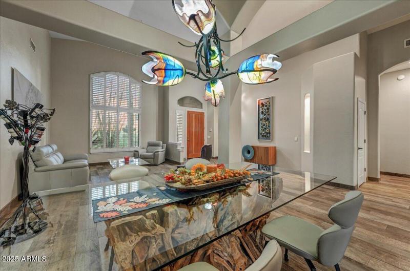 Dining to Living Room