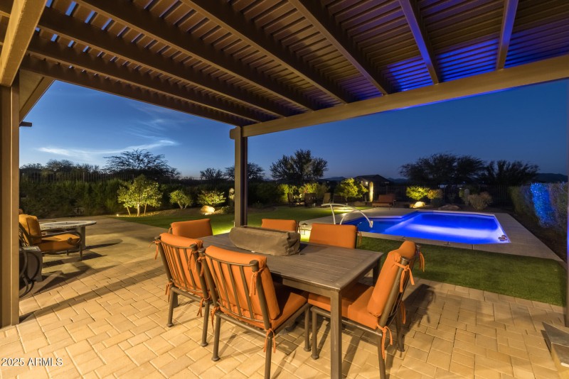 9) BACKYARD TWILIGHT