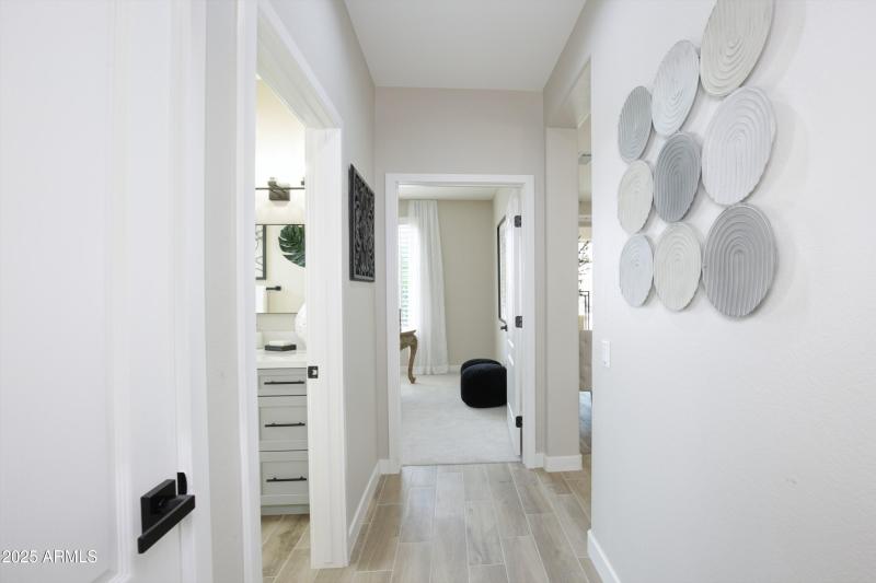 Light-Filled Hallway