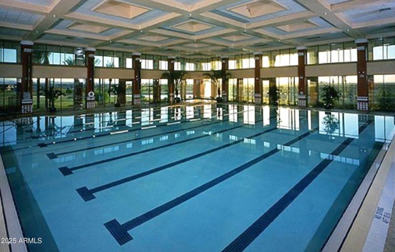 Indoor Lap Pool & Fitness Area
