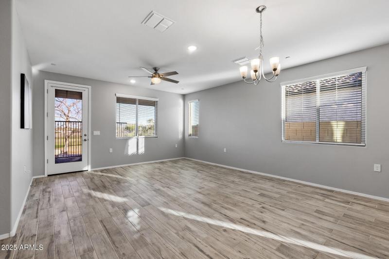 Great room towards GOLF Patio