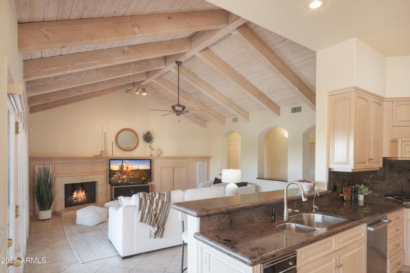 Kitchen to Family Room