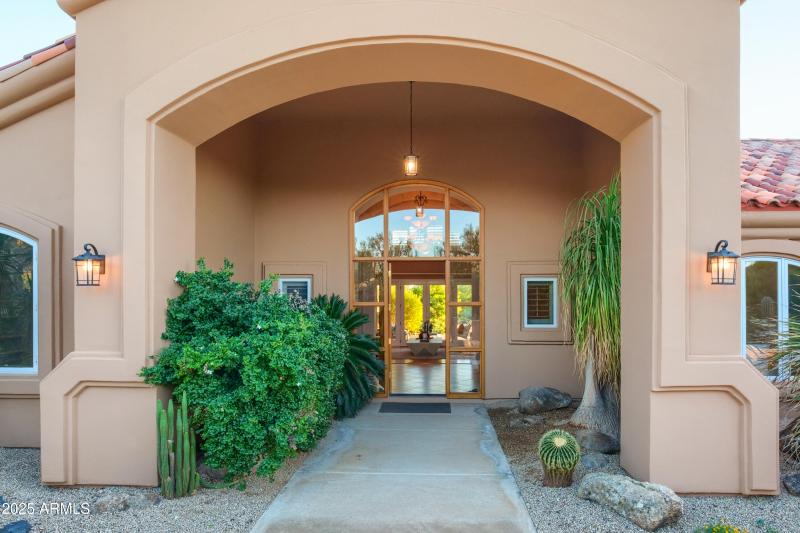 Front Covered Entrance