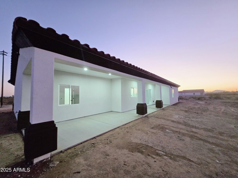 North to South Orientation