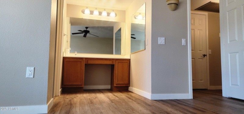 VANITY IN MAIN BEDROOM