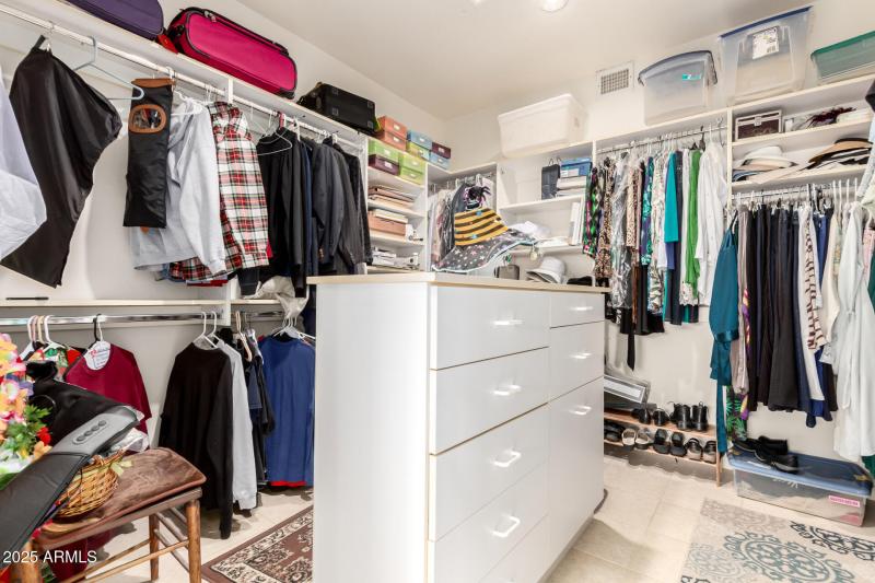 Primary Walk-in Closet