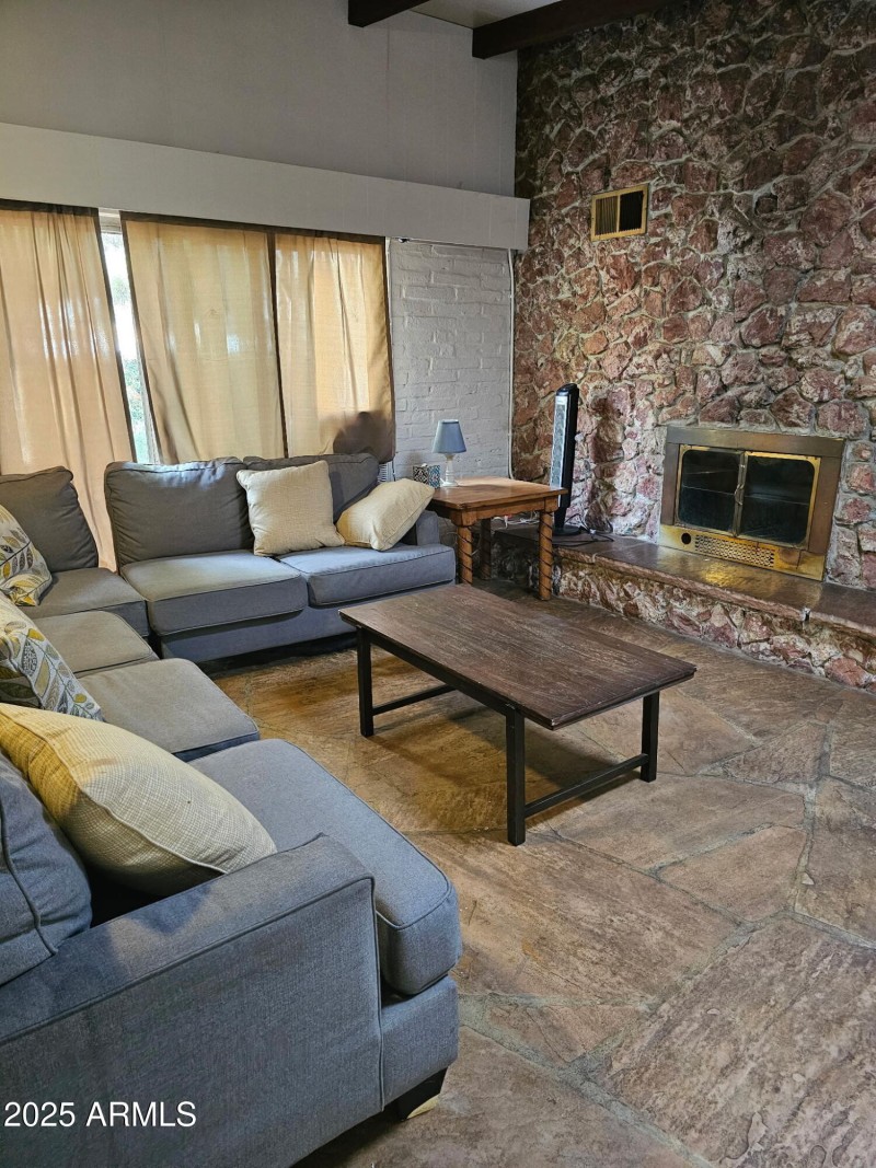 Main Living Room with Fireplace
