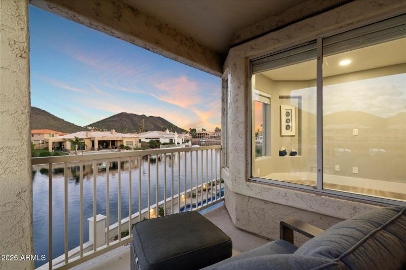 Primary Balcony Overlooking Retreat