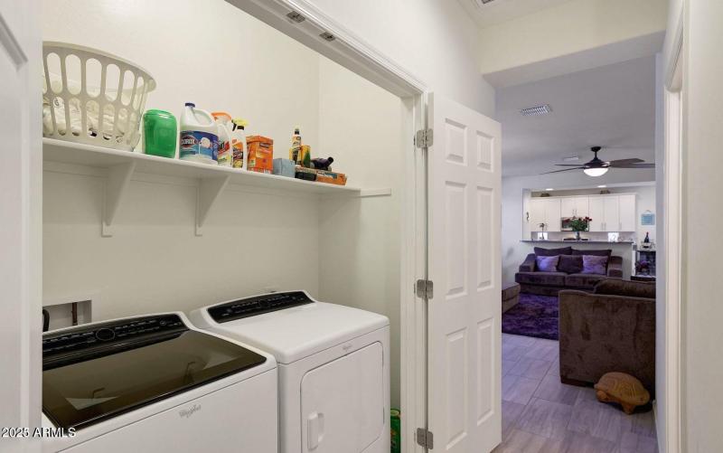 Washer and Dryer Included