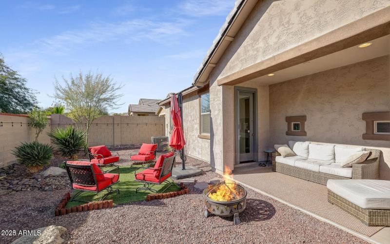 Beautifully Landscaped Backyard