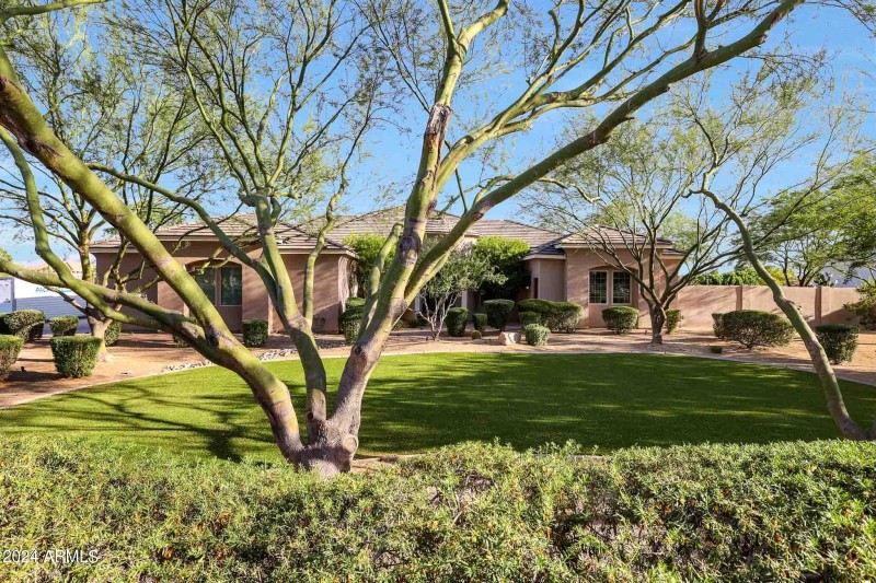 Beautifully landscaped