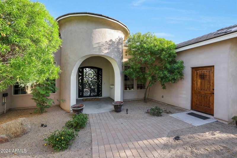 Entry to home & casita