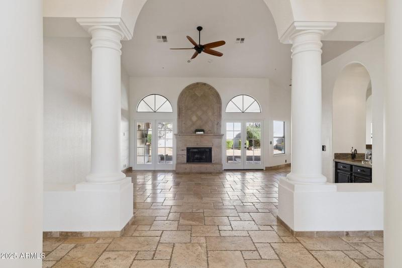 Front Entrance to Living Area