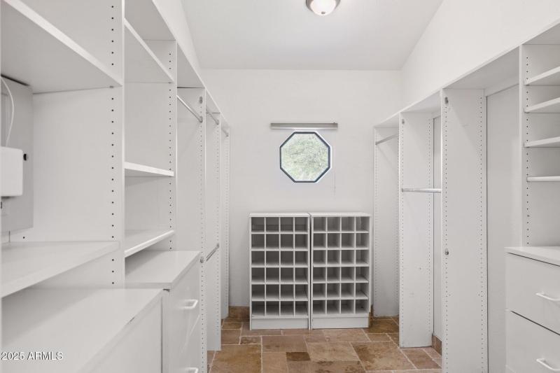 Walk in Closet w/ Built-in Storage