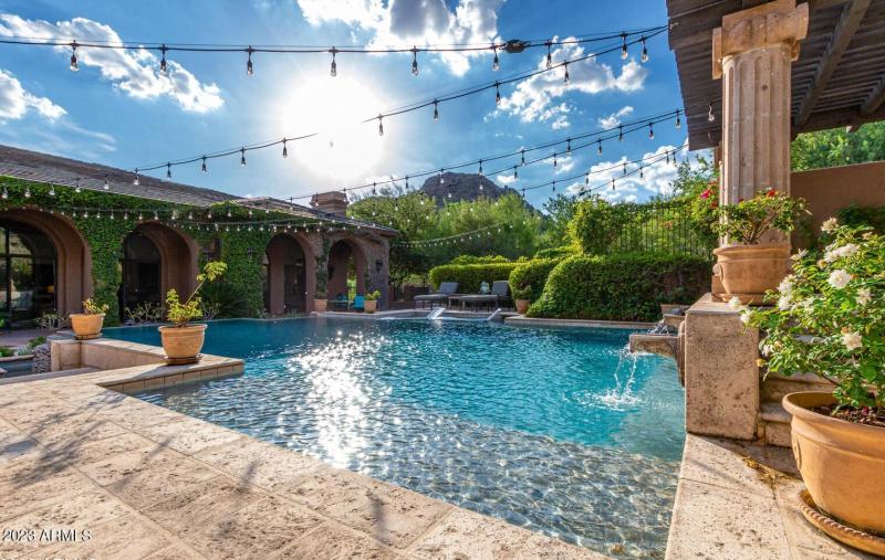 Stunning Pool with Mountain Views