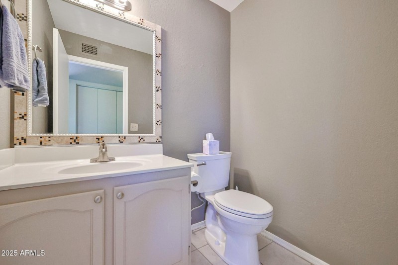 DOWNSTAIRS POWDER ROOM