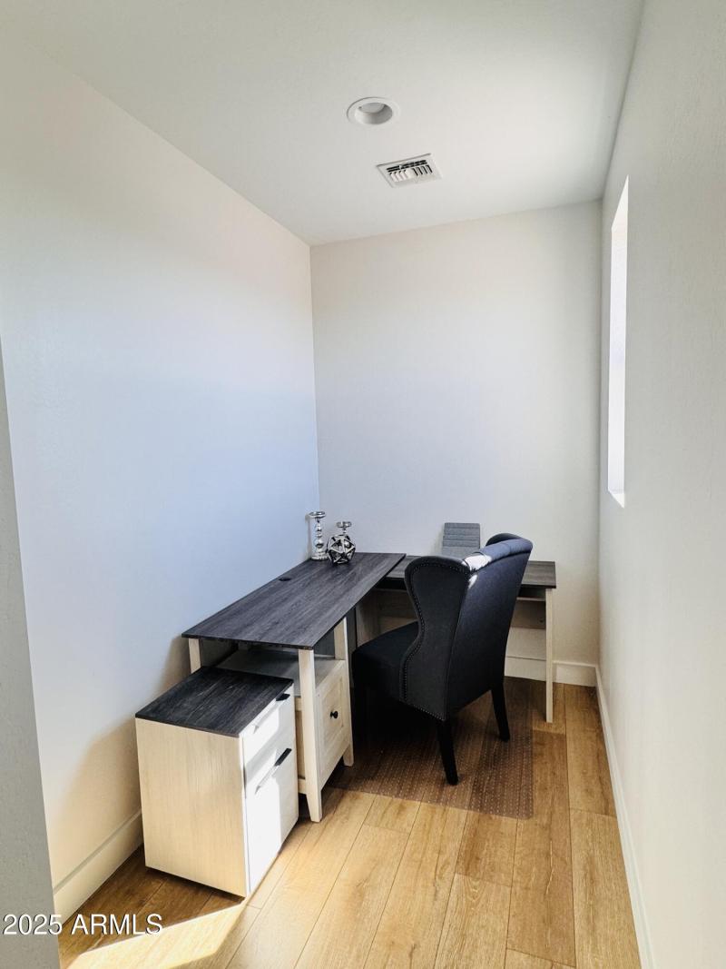 upstairs storage or office