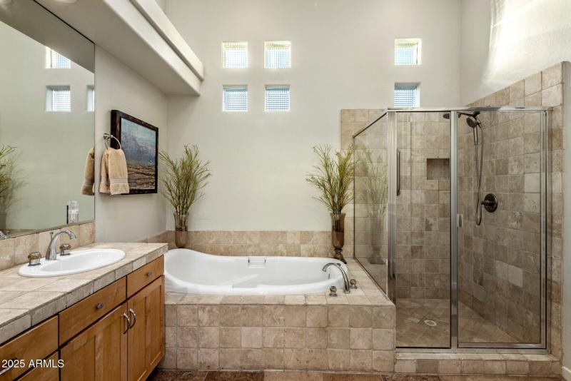 Master bathroom
