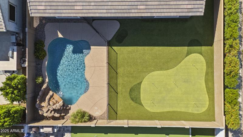 Backyard Closeup Aerial