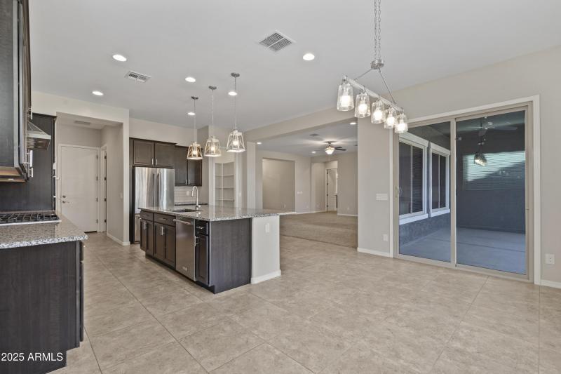 Slider to Backyard and Patio