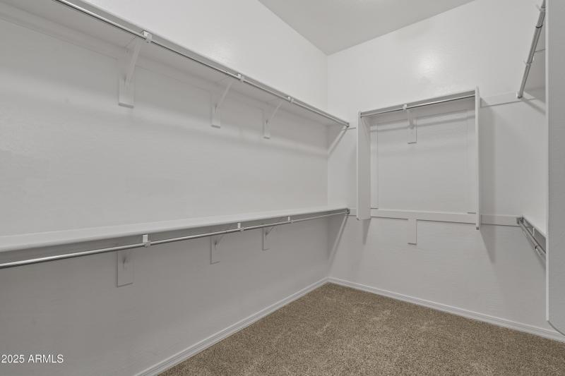 Walk-in Closet in Primary