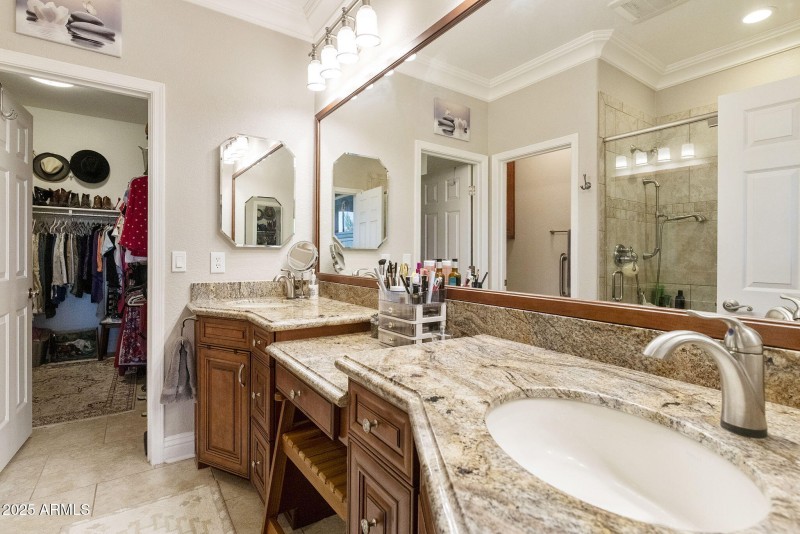 Primary Suite bath/double vanities