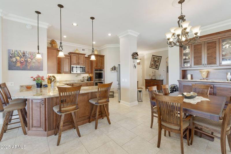 Great Room Dining off kitchen