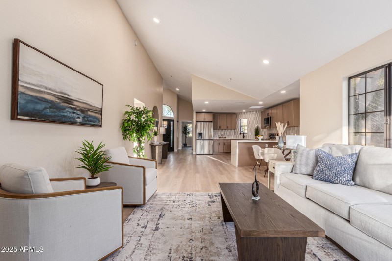 Living Room with Natural Light