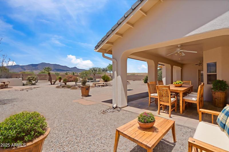 Virtually Staged Backyard