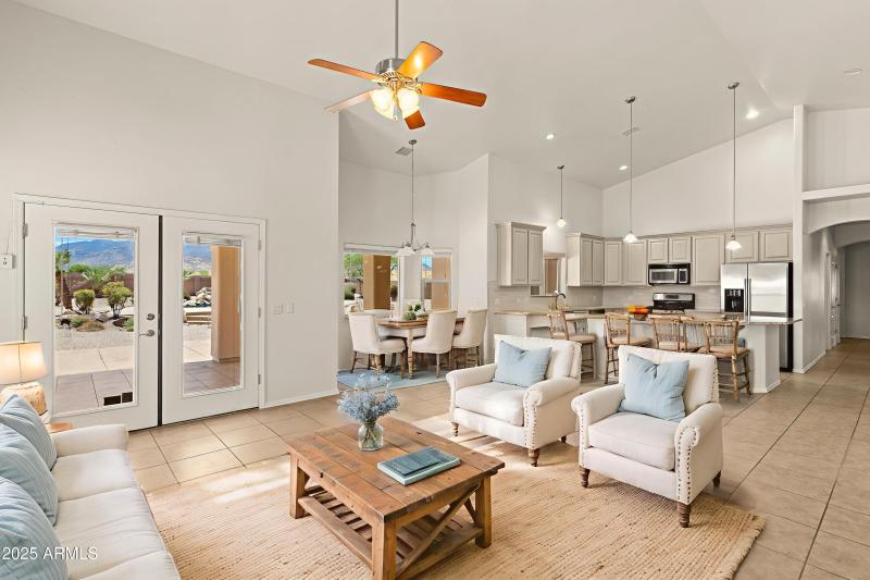 Virtually Staged Great Room