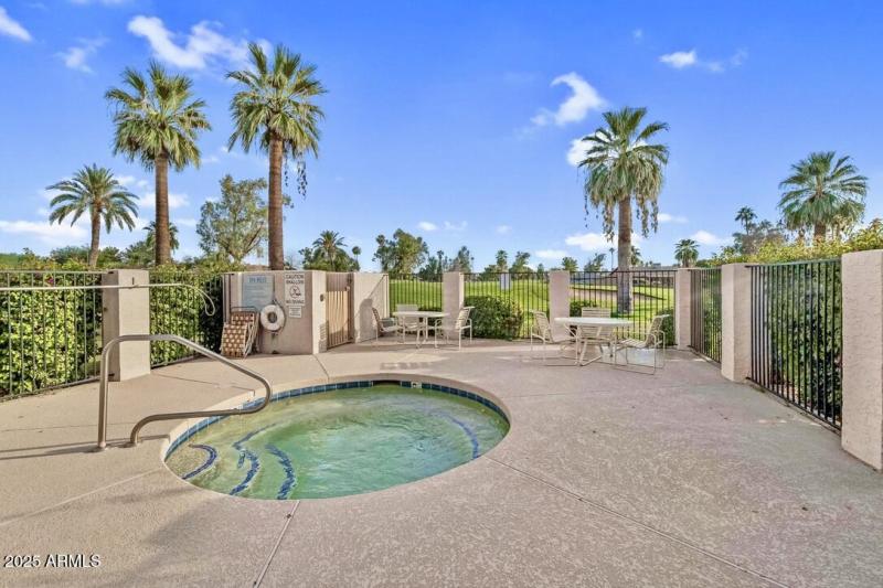 20 foot walk from the patio