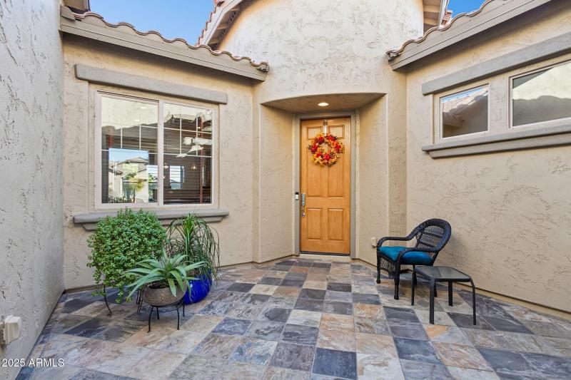 Inviting Courtyard at Entry!