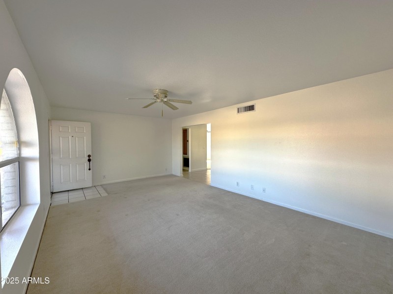 Front Living Room - furniture removed