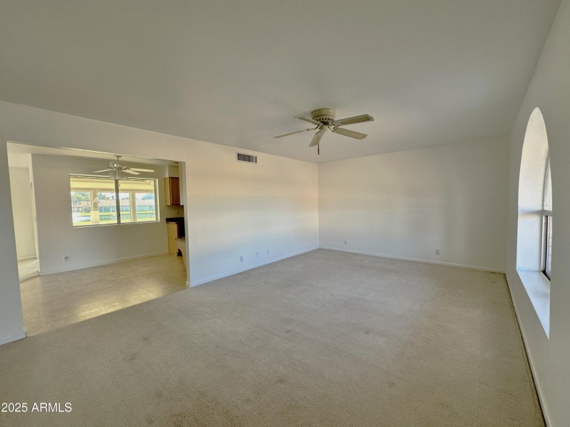 Front Living Room - furniture removed