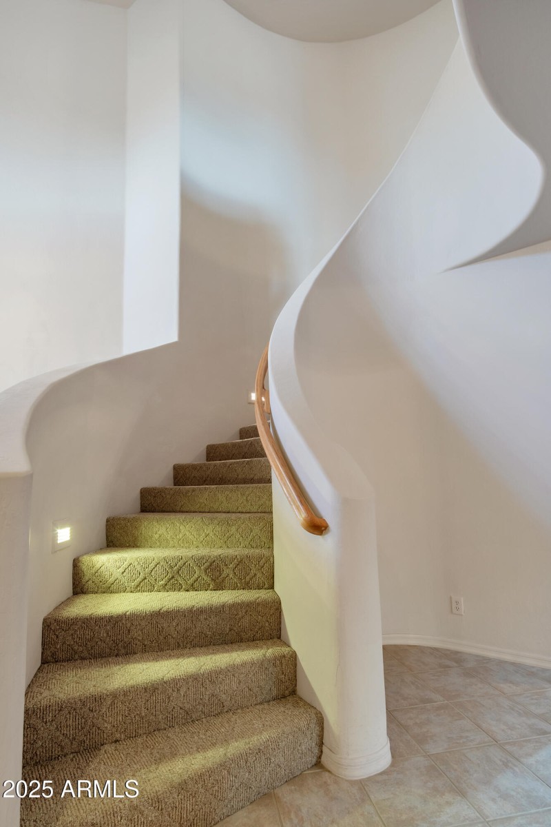 Lovely Iluminated Staircase Up