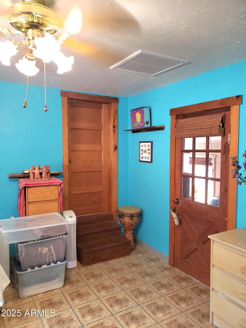 Library Door & Door to Laundry