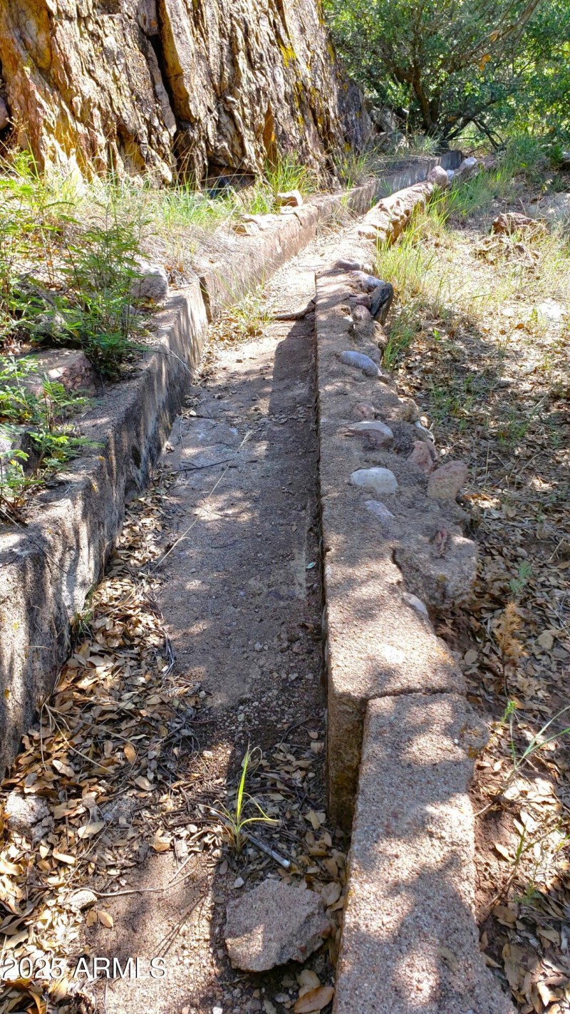 Aqueduct is Concrete & Rock