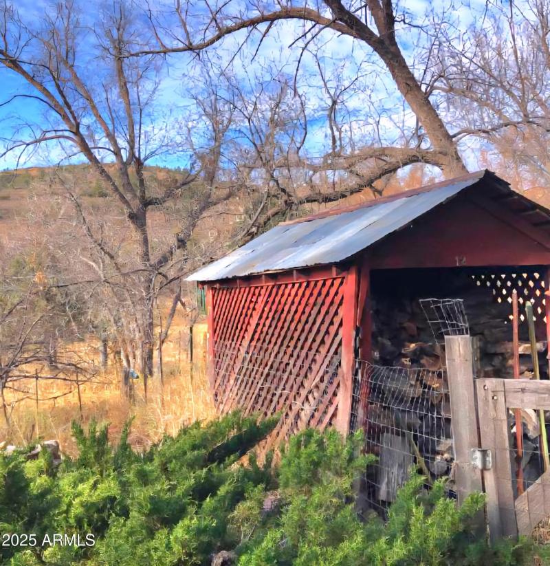 Firewood Storage Shed