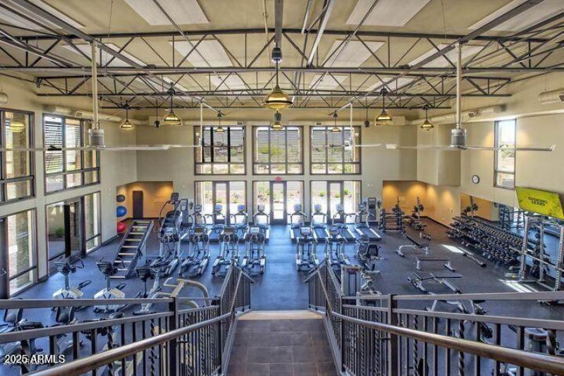 Expansive Community Gym