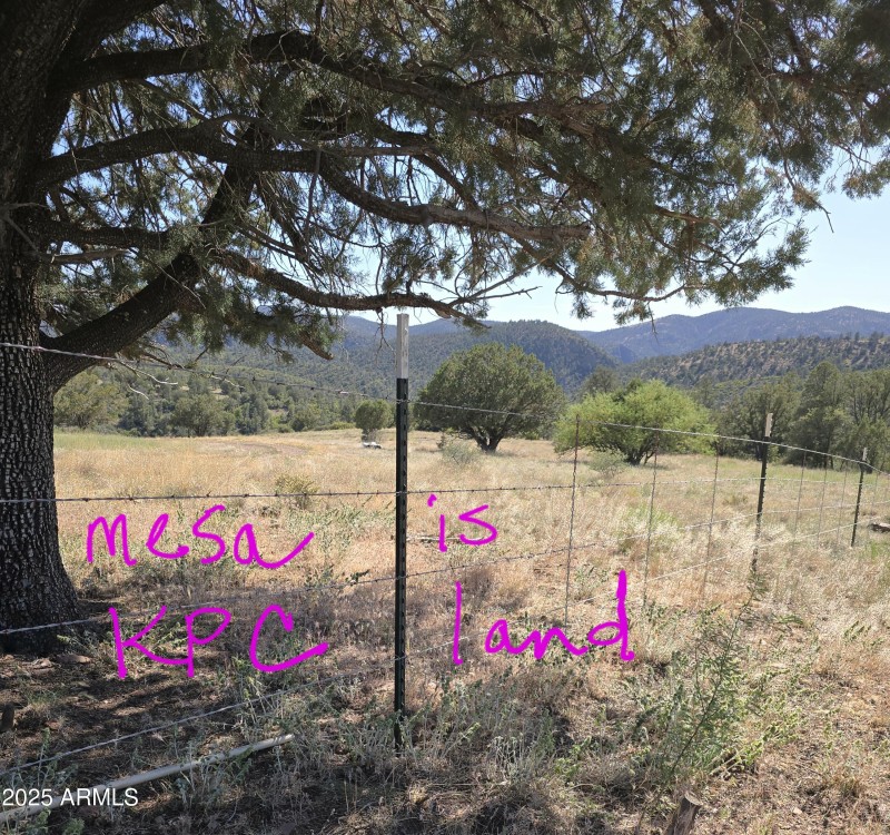 Wire Fence & Mesa N Boundary