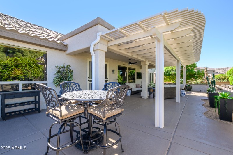 Extended Covered Patio