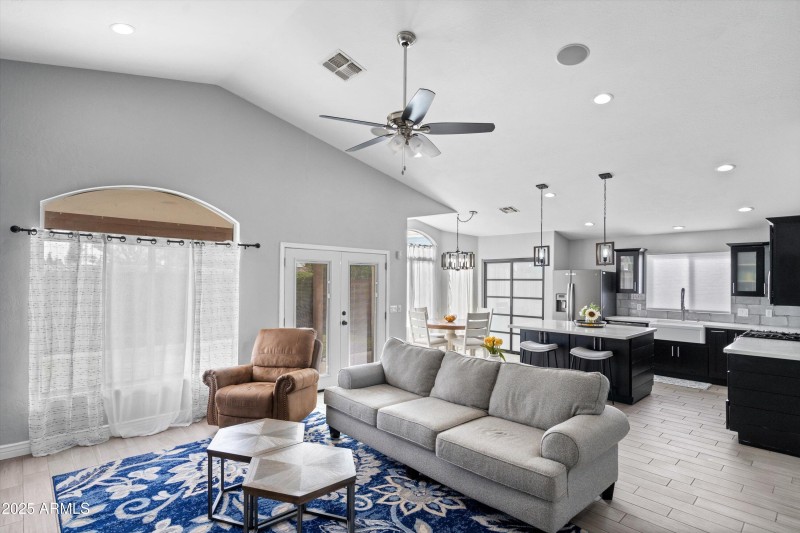 14-Family Room to Kitchen