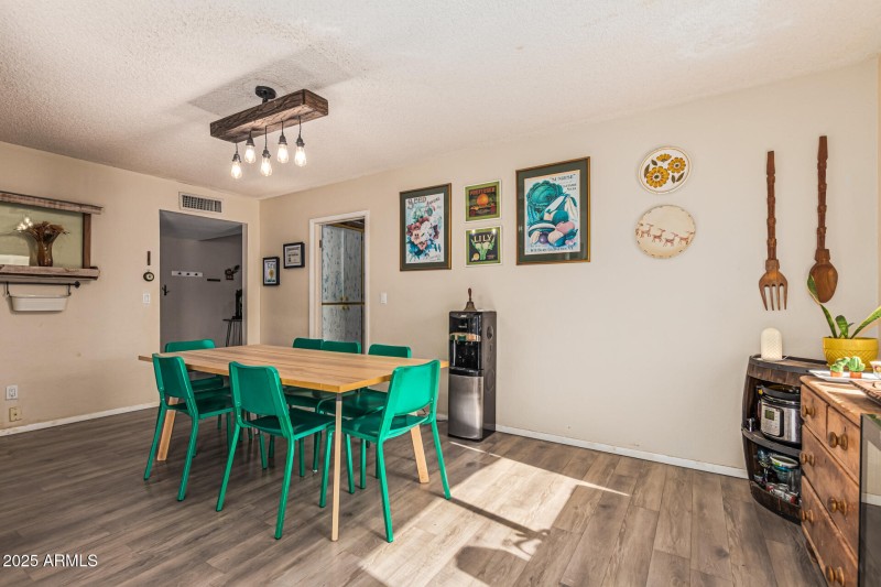 Large Dining Room off Kitchen