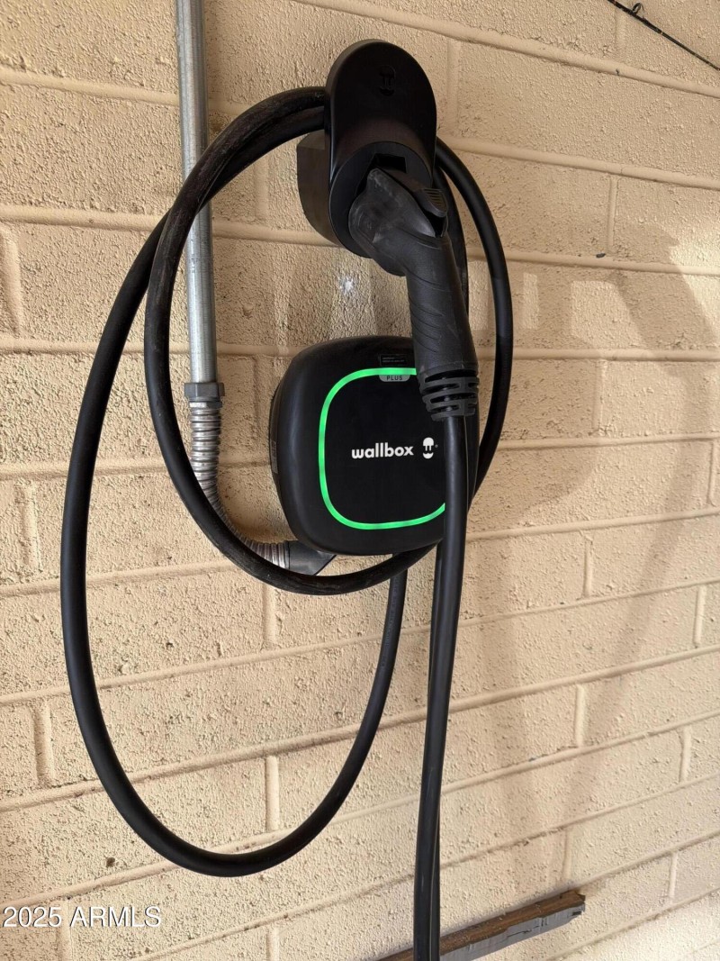 Electric Vehicle Charger in Garage Stays