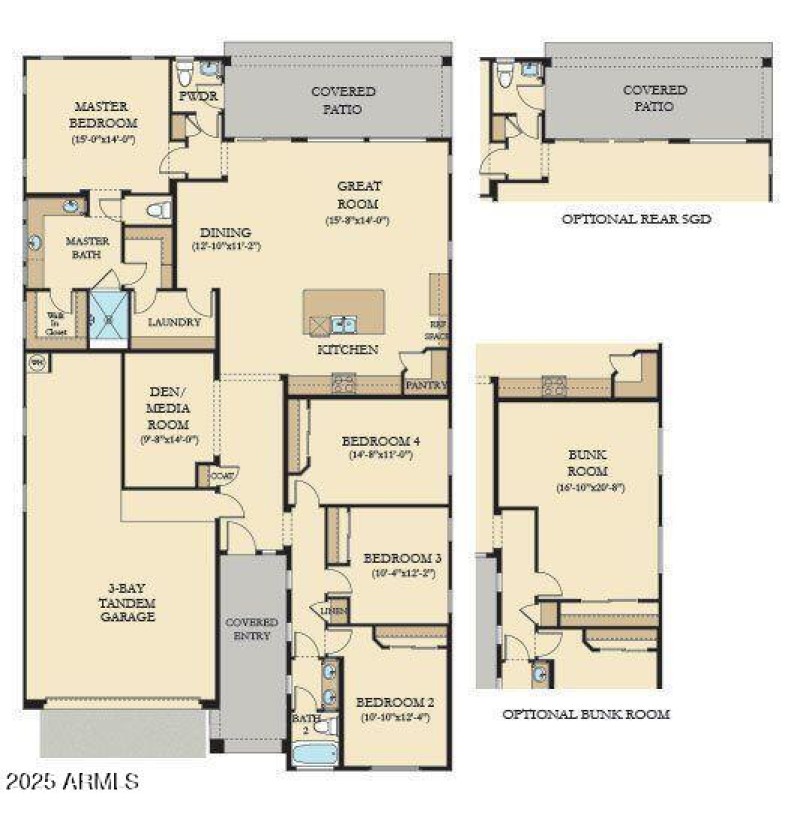 The DeLeon floorplan_