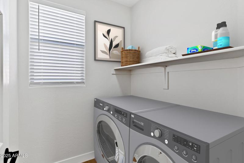 27 laundry room - staged