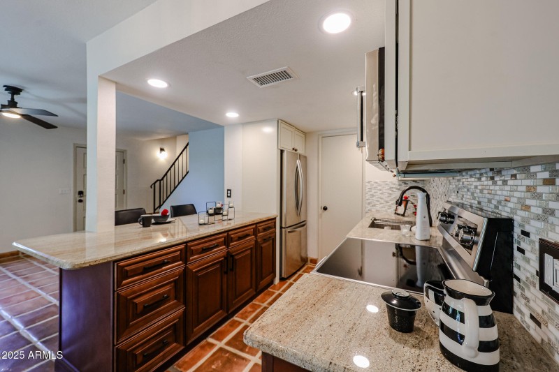 Kitchen - Cabinets and Fridge