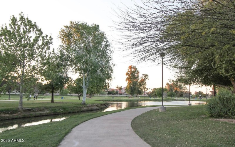 Steps away from the greenbelt