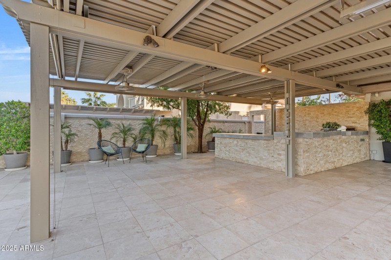 Pergola Outdoor Kitchen