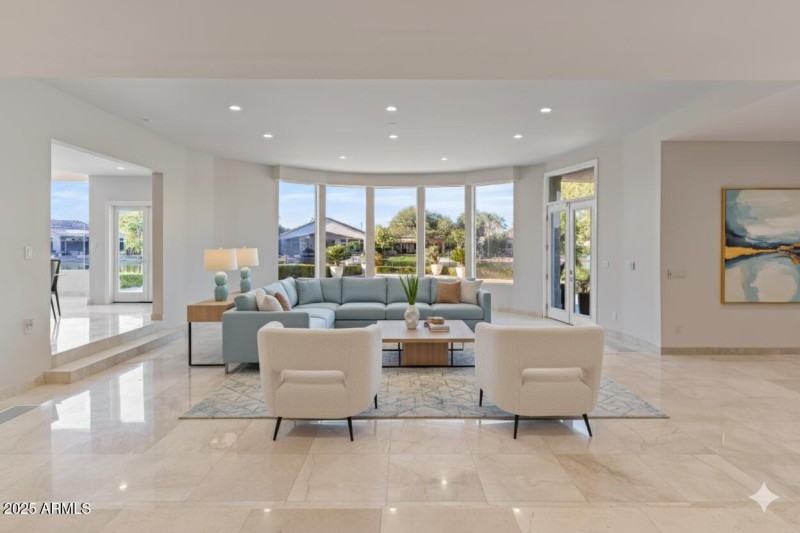 Great Room Virtually Staged